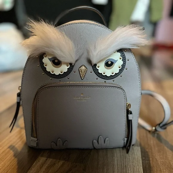 kate spade | Bags | Kate Spade Owl Backpack | Poshmark display picture 2